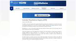 Desktop Screenshot of mesothelioma-australia.com