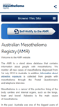 Mobile Screenshot of mesothelioma-australia.com